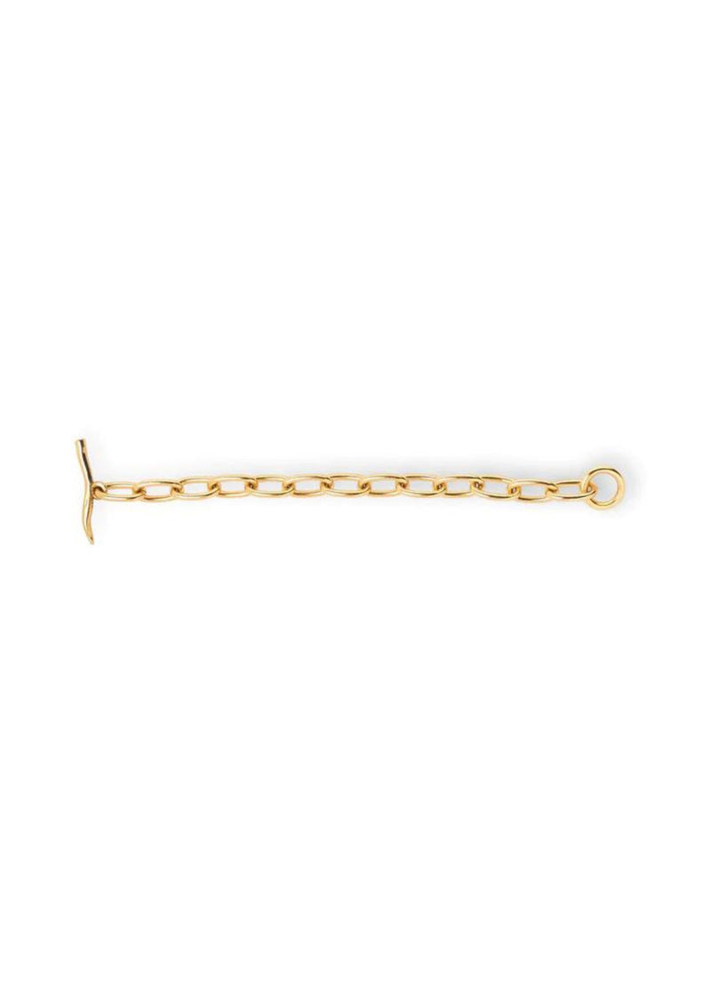 LIZZIE FORTUNATO 4.25" Gold Toggle Necklace Extender