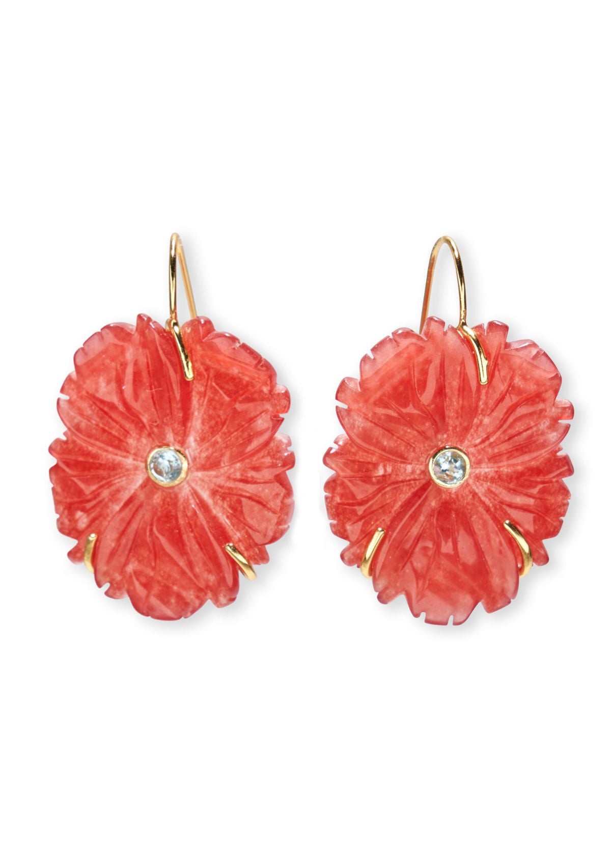 LIZZIE FORTUNATO New Bloom Earring - Poinsettia