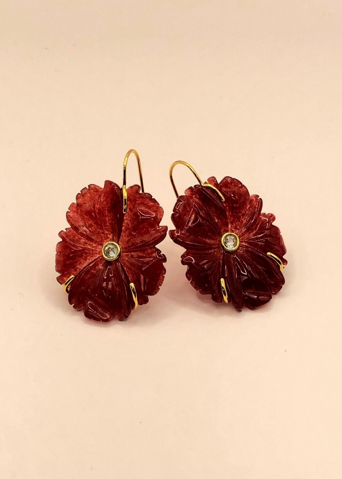 LIZZIE FORTUNATO New Bloom Earring - Poinsettia