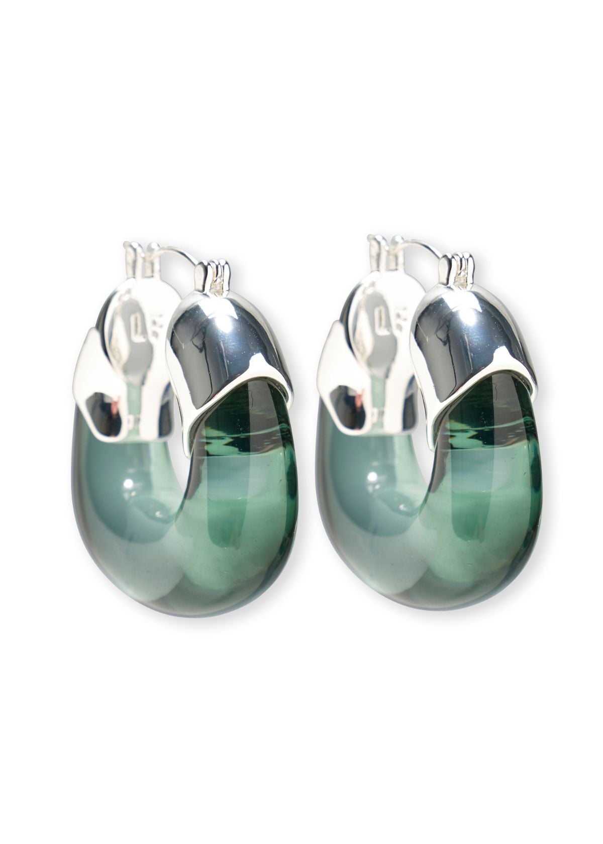 LIZZIE FORTUNATO Organic Hopp Earring - Silver Forest