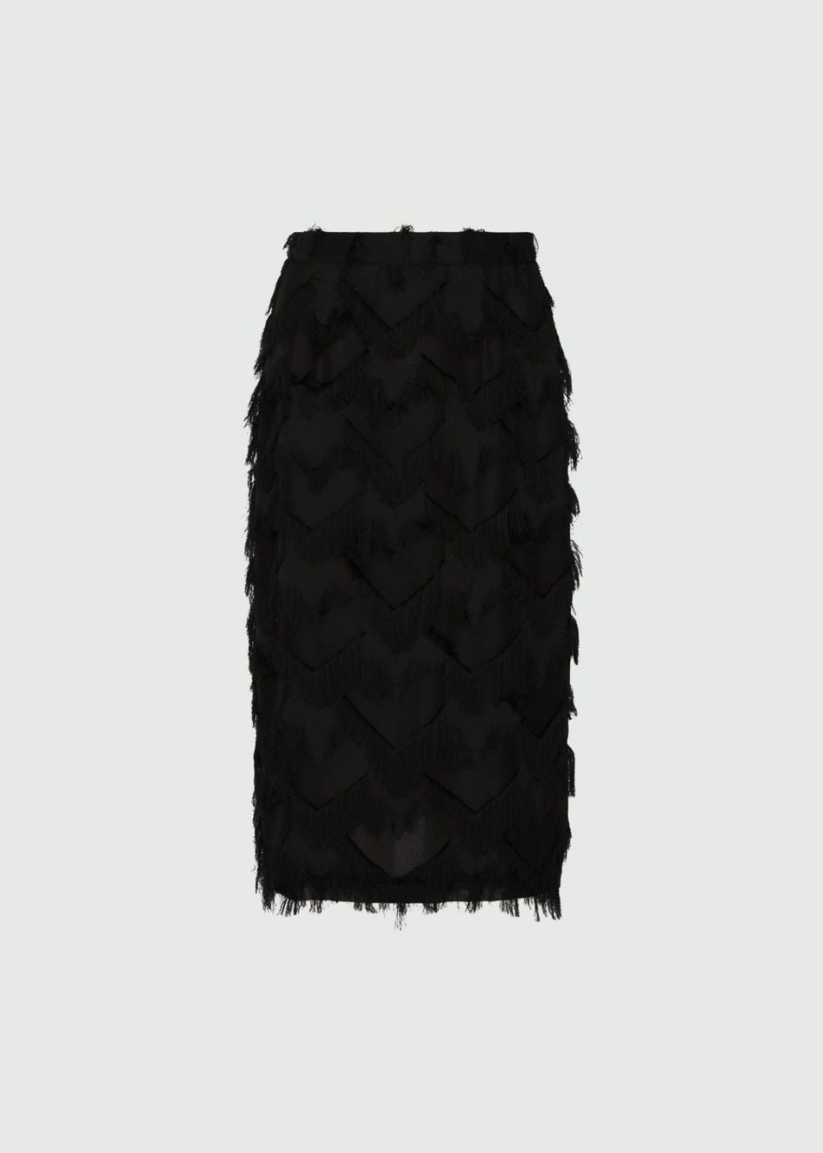 MARELLA Gattini Fil Coupé Skirt - Black