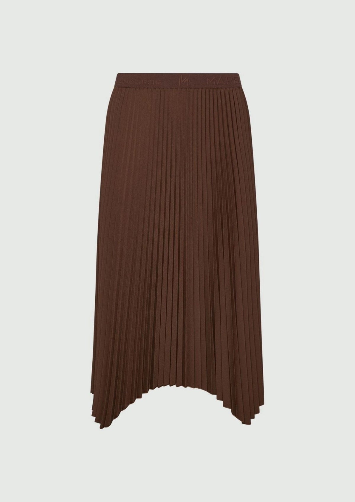 MARELLA Plissé Midi Skirt - Caramel