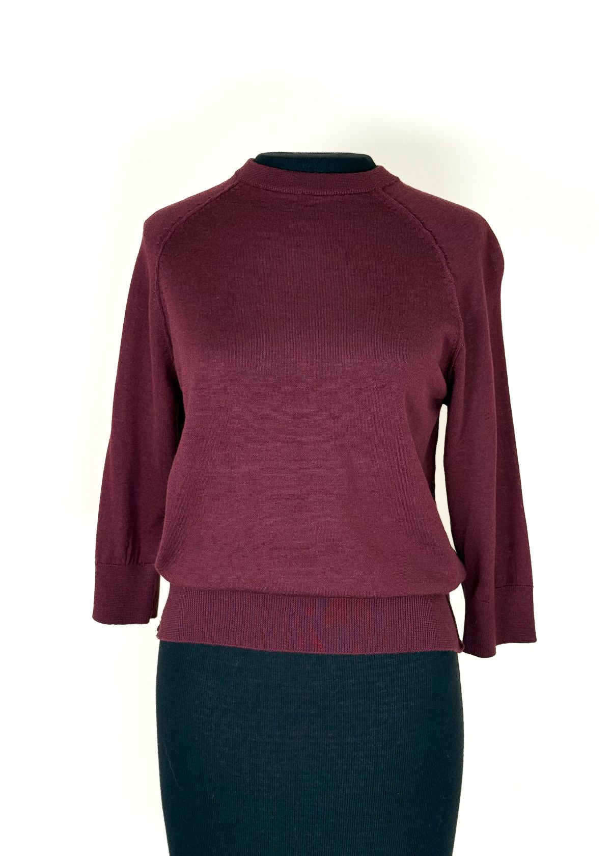 MARELLA About Wool Sweater - Bordeaux