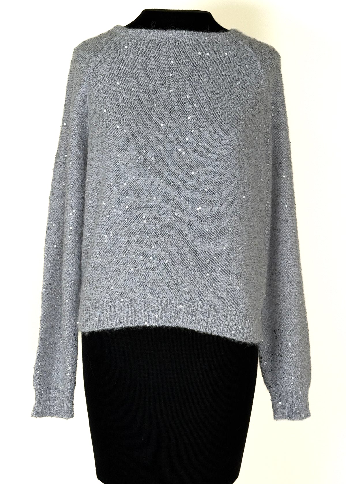 MARELLA Effige Sequin Sweater - Grey