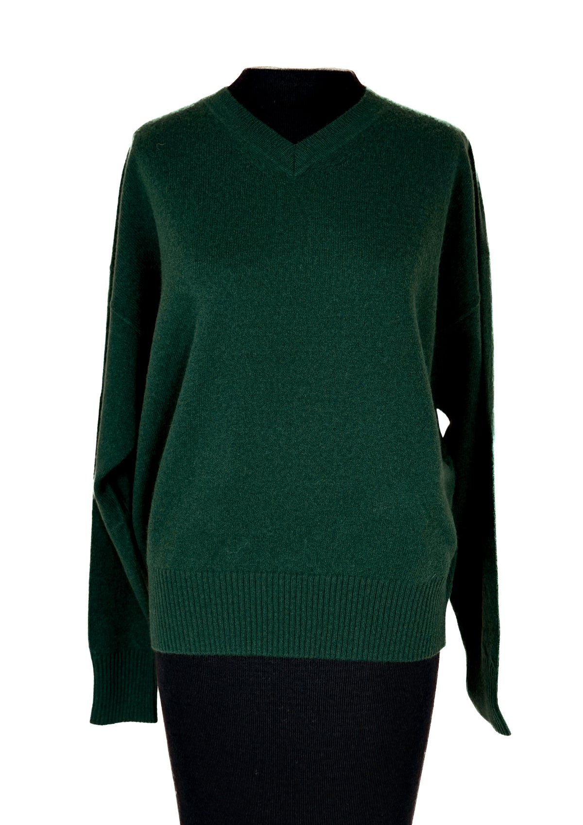 MARELLA Cashmere V Neck Sweater - Green