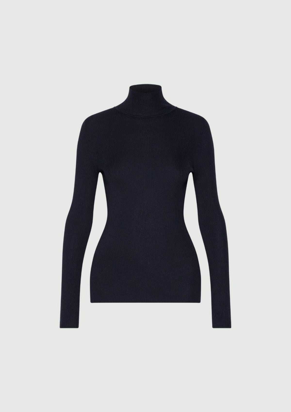 MARELLA Slim Fit Polo Neck Top - Navy