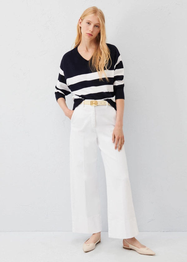 MARELLA Granito Sweater - Navy Stripe