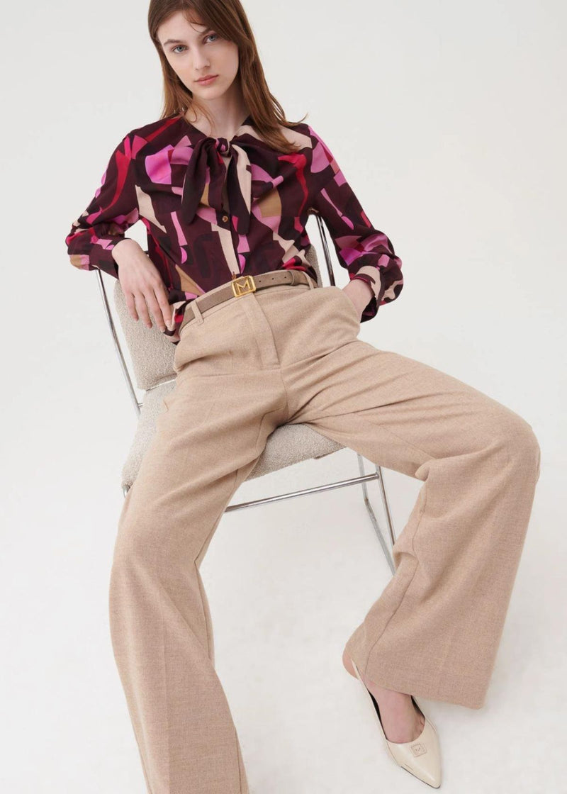 MARELLA Nemi Flannel Pant - Powder