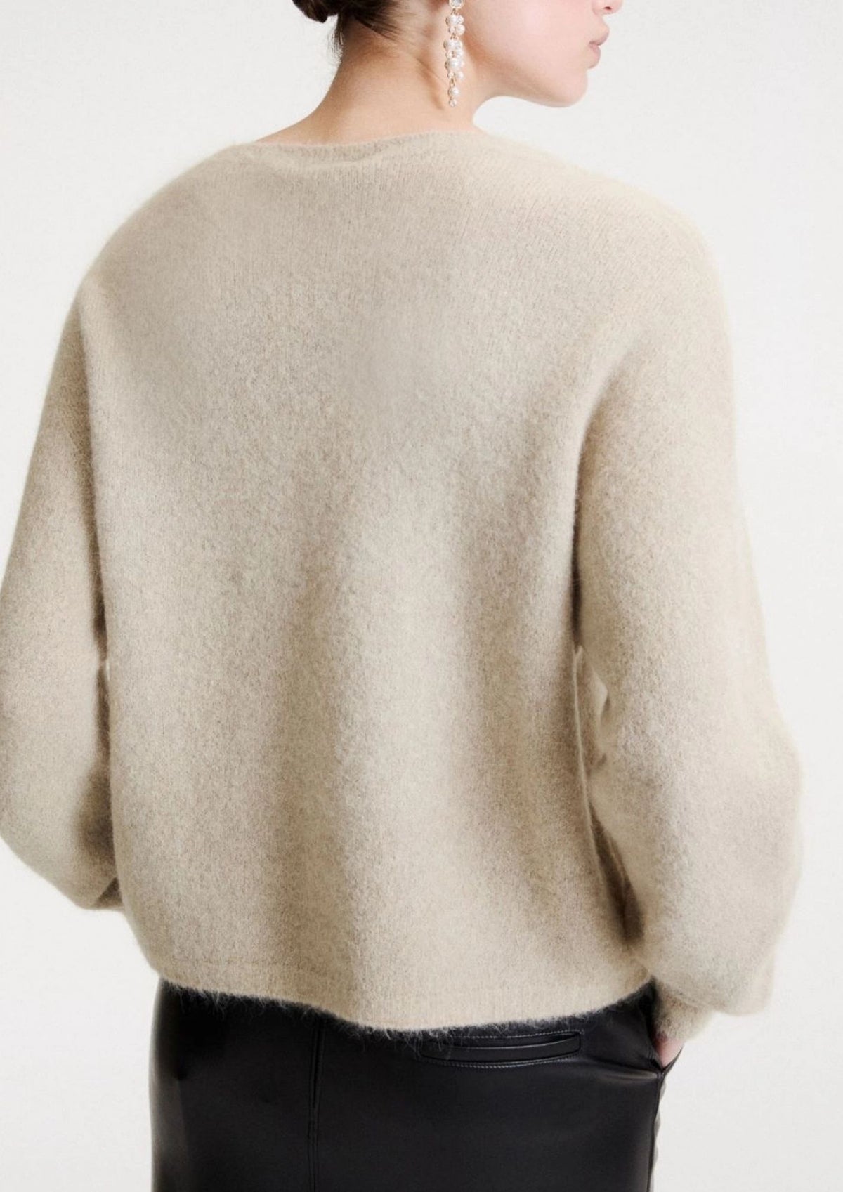 MARELLA Suri Alpaca Crew Sweater - Oregano
