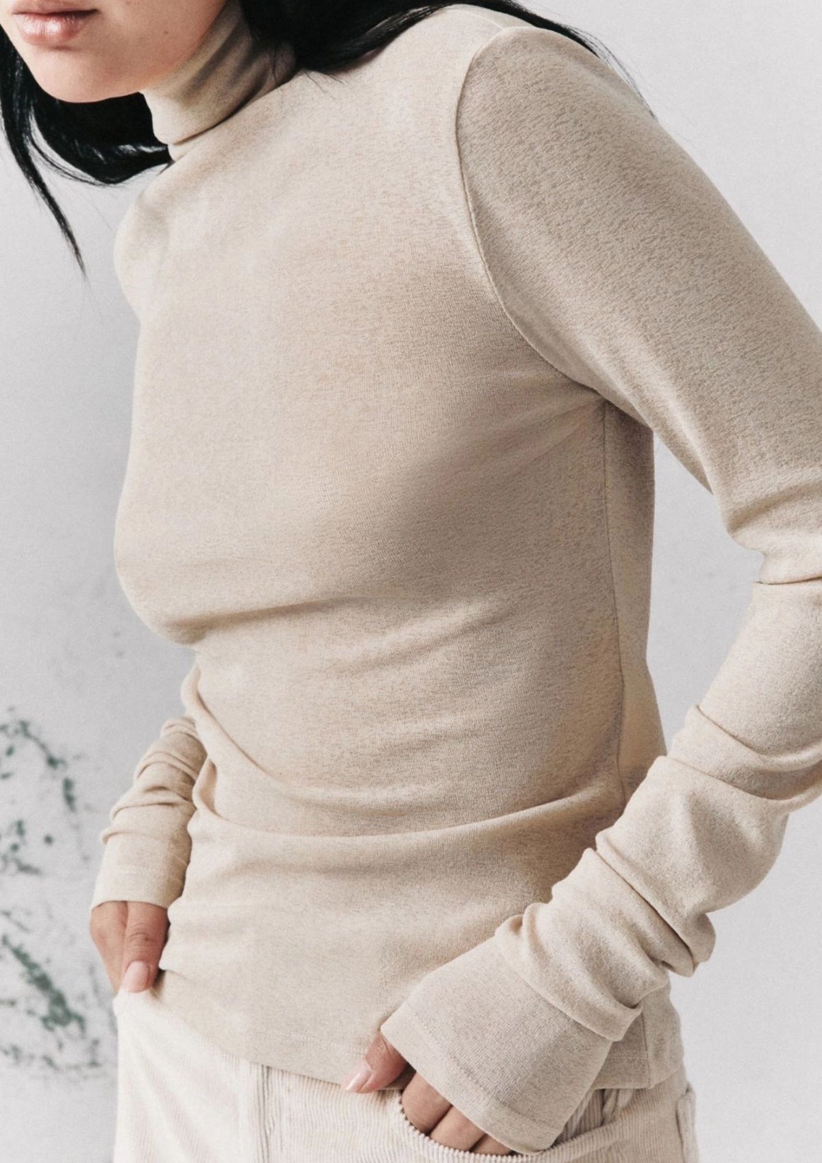 MARELLA Tulle Tee - Turtledove