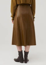 MARELLA Agreste Flared Skirt - Olive