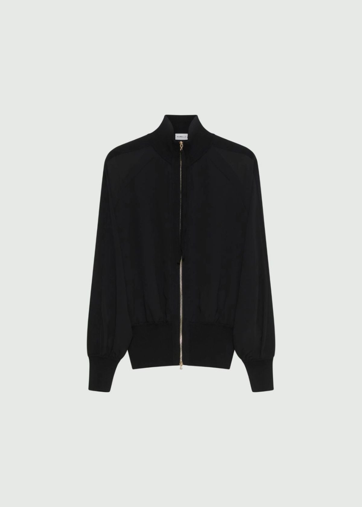 MARELLA Georgette Blouson Jacket - Black