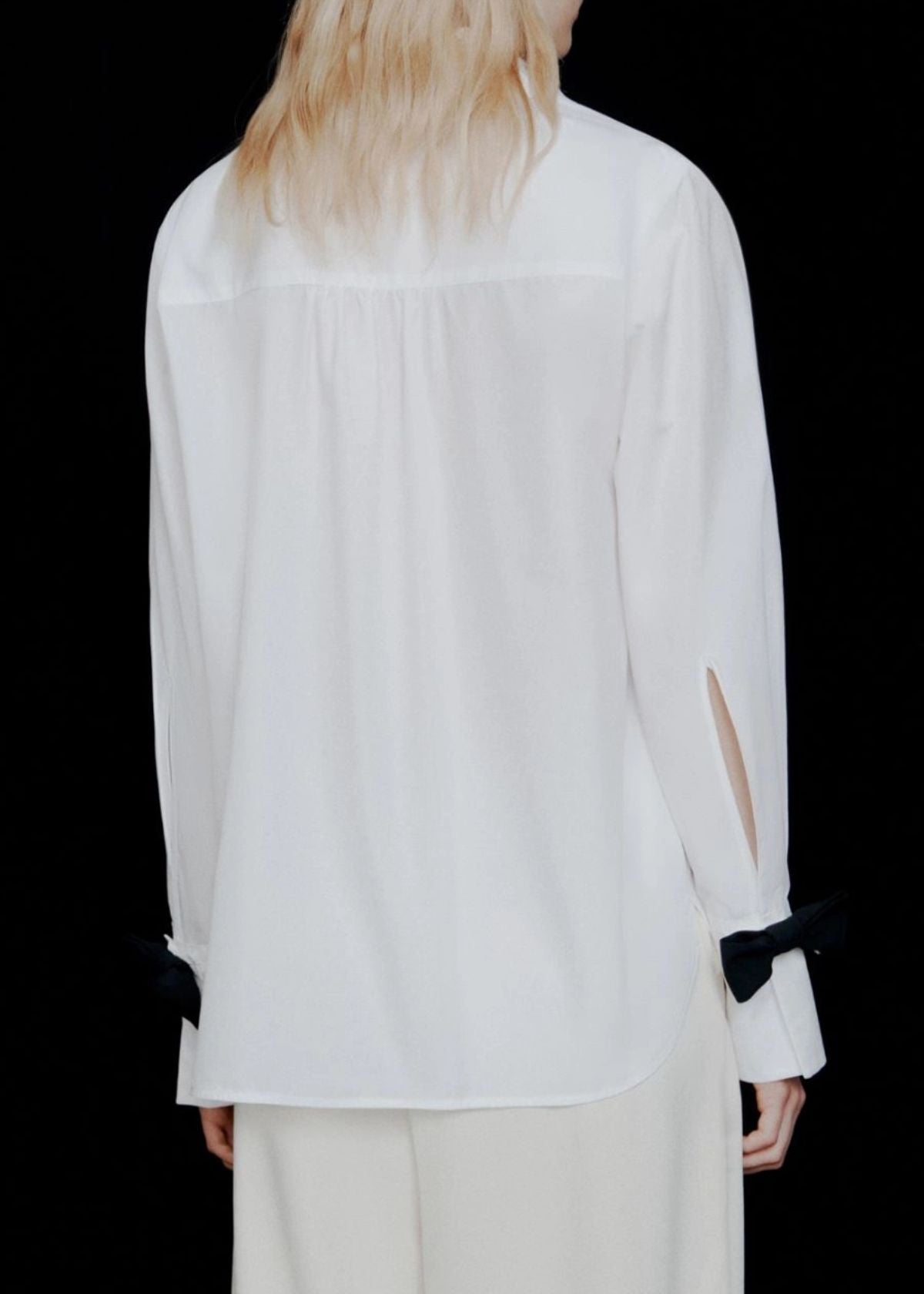 MARELLA Cotton Poplin Top - Optical White