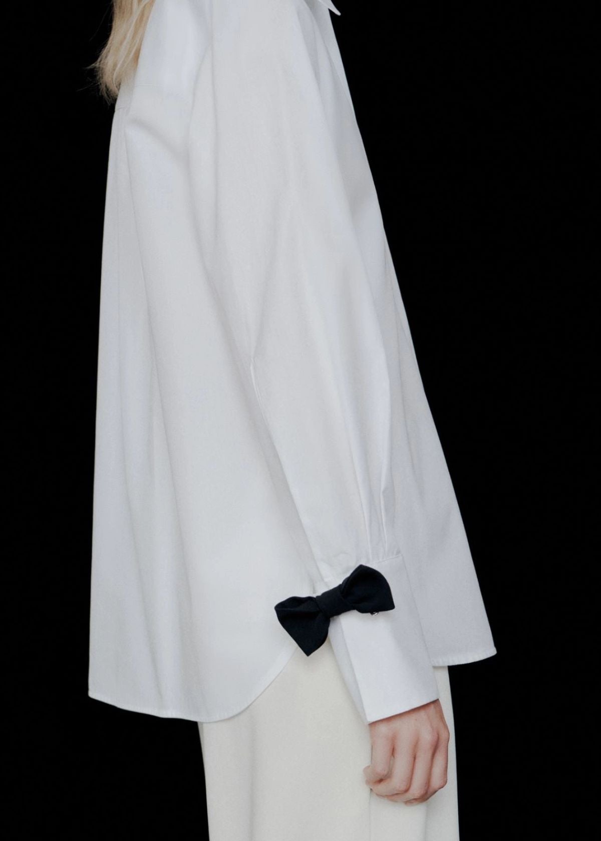 MARELLA Cotton Poplin Top - Optical White