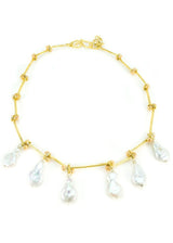 MARGARET ELLIS Cent Pearl Necklace - Bright Bronze