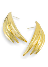 MARGARET ELLIS Banana Hoop Earring - Bronze