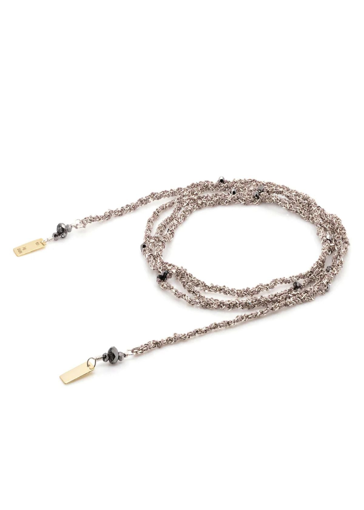 MARIE LAURE CHAMOREL N° 182 Necklace - Silver Grey