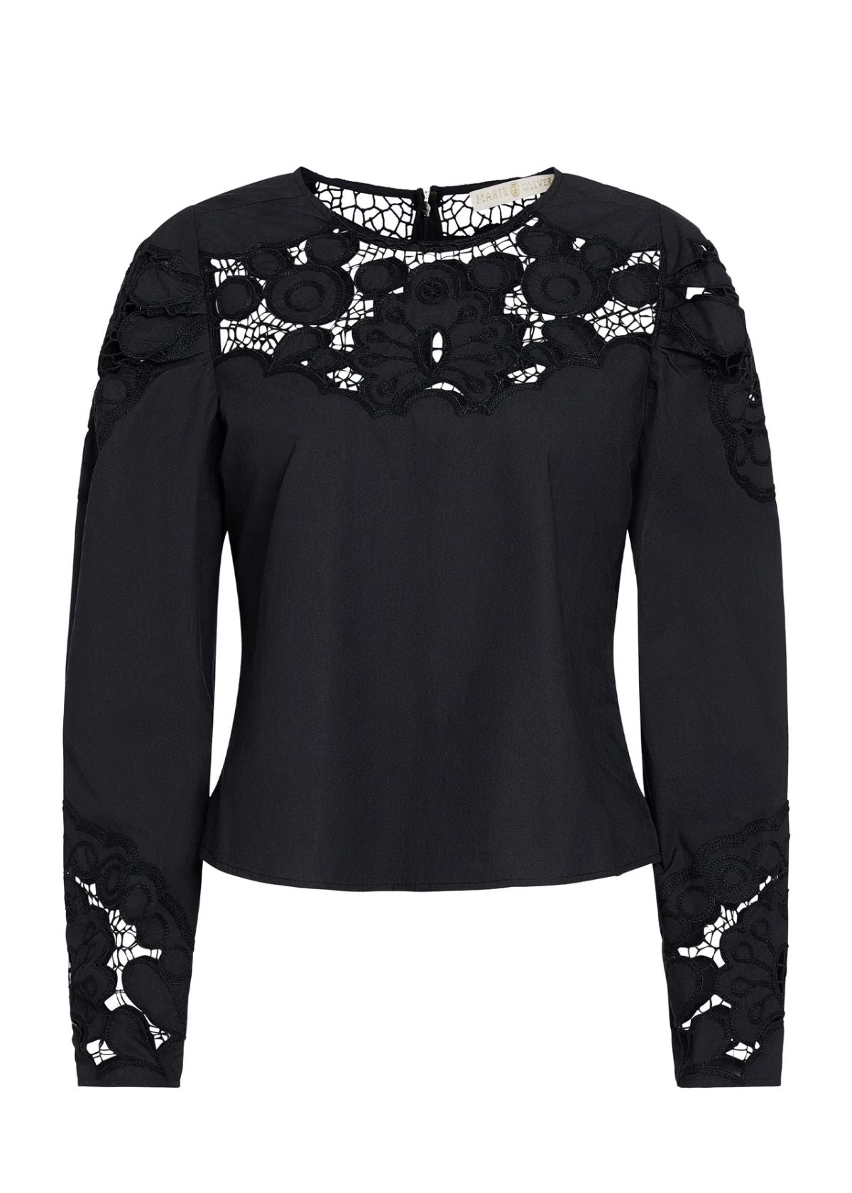 MARIE OLIVER Dori Top - Black