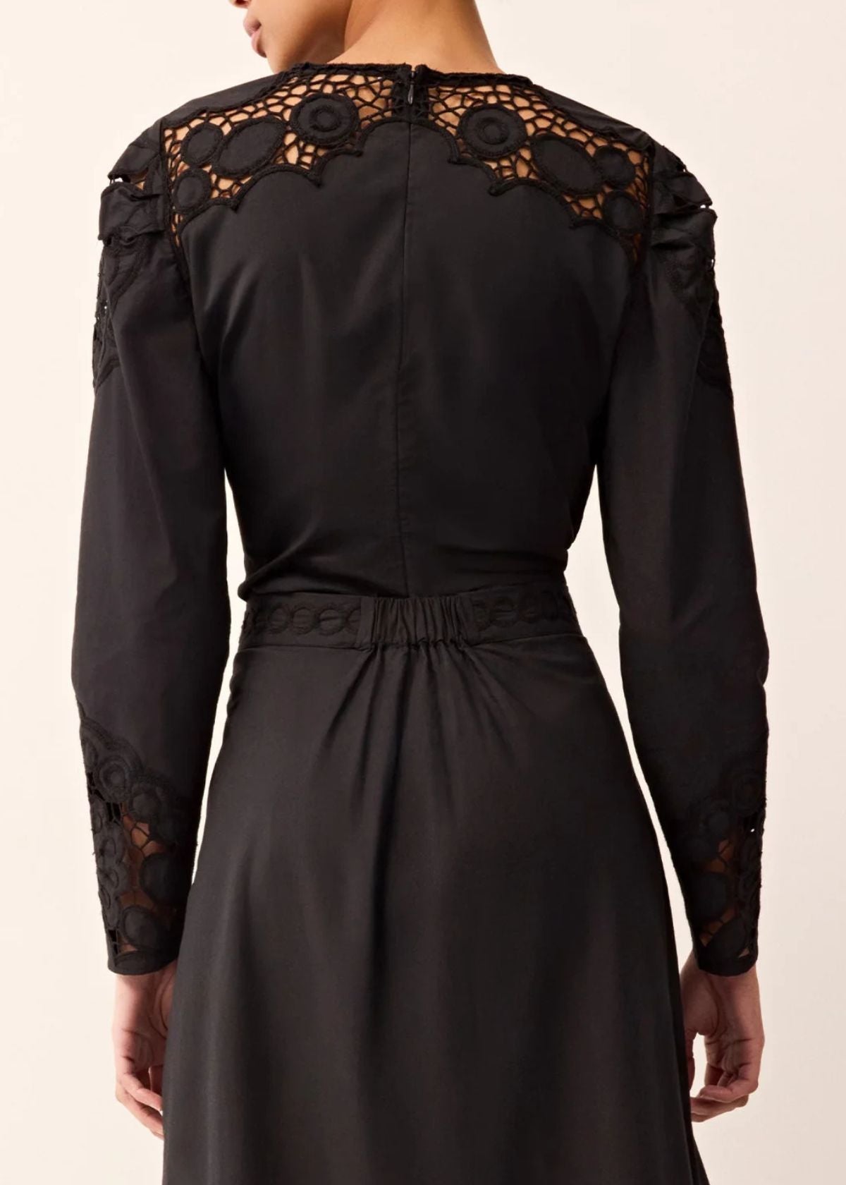 MARIE OLIVER Dori Top - Black