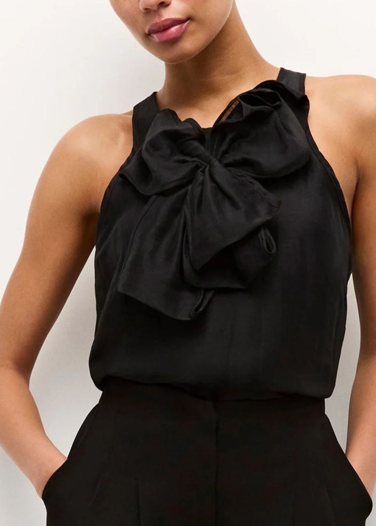 MARIE OLIVER Indira Top - Black