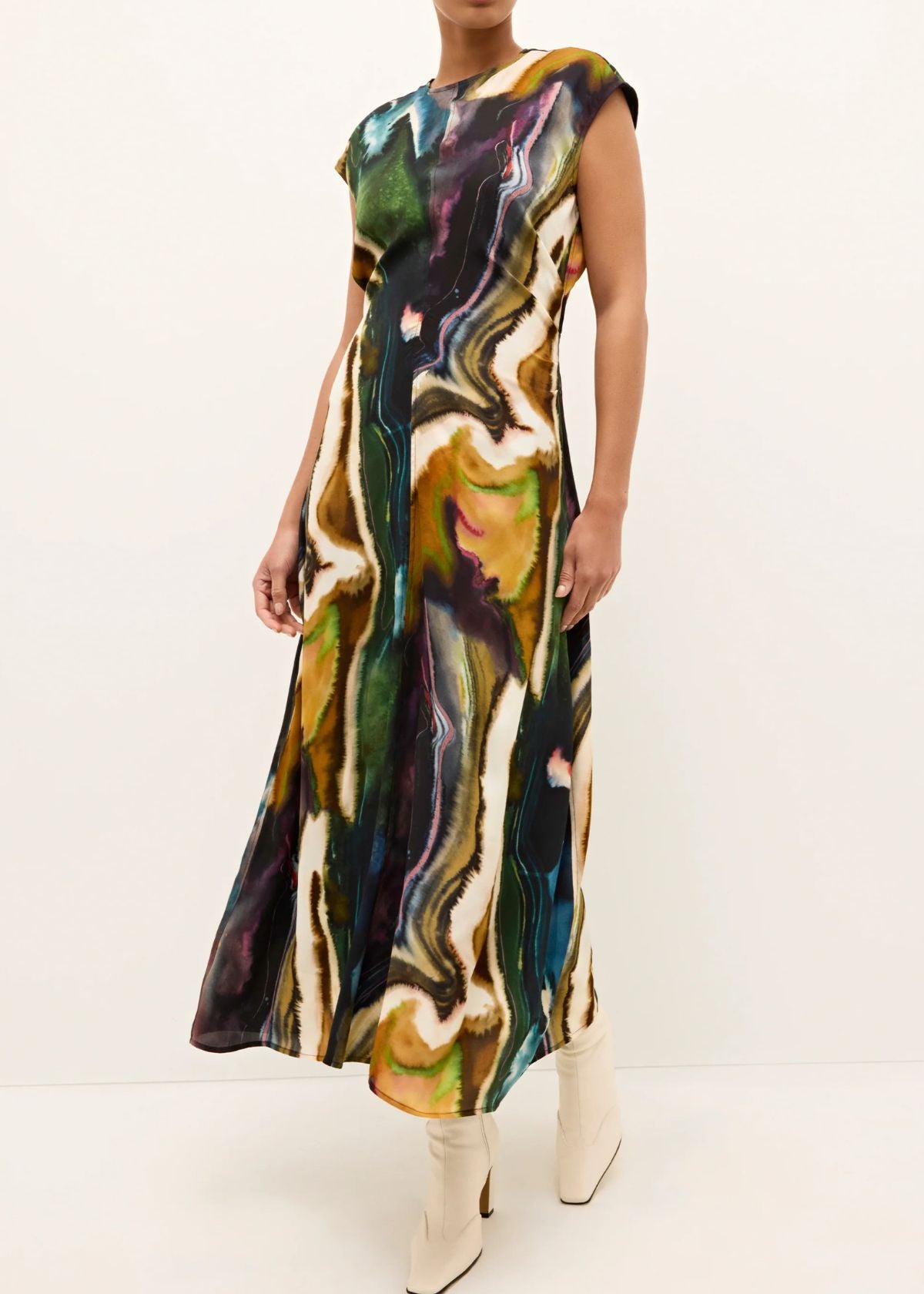 MARIE OLIVER Zuri Maxi Dress - Delta