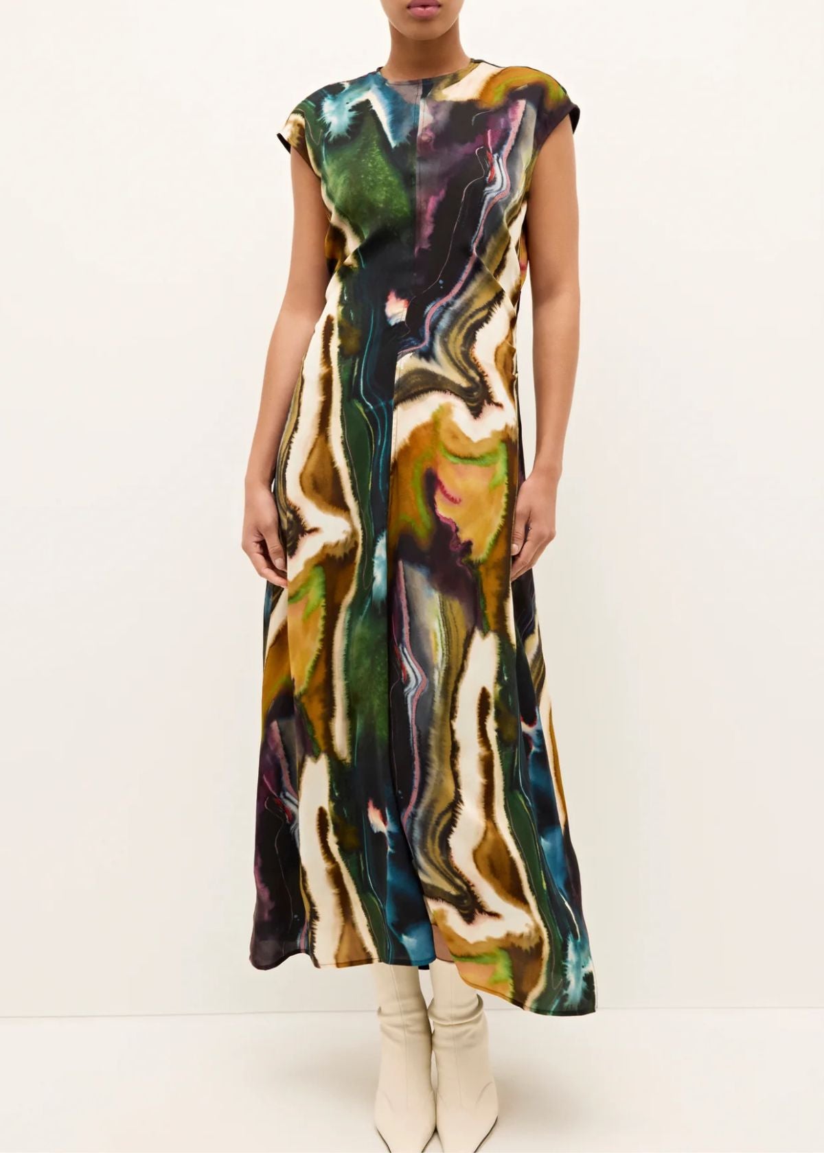 MARIE OLIVER Zuri Maxi Dress - Delta