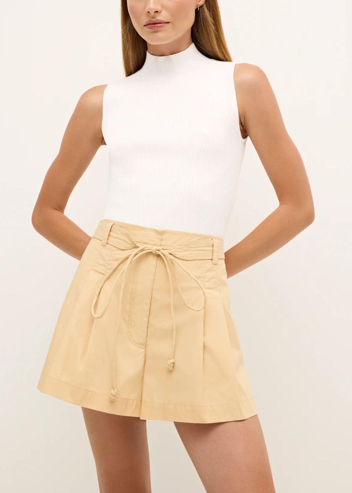 MARIE OLIVER Mazie Tank Top - Cool White