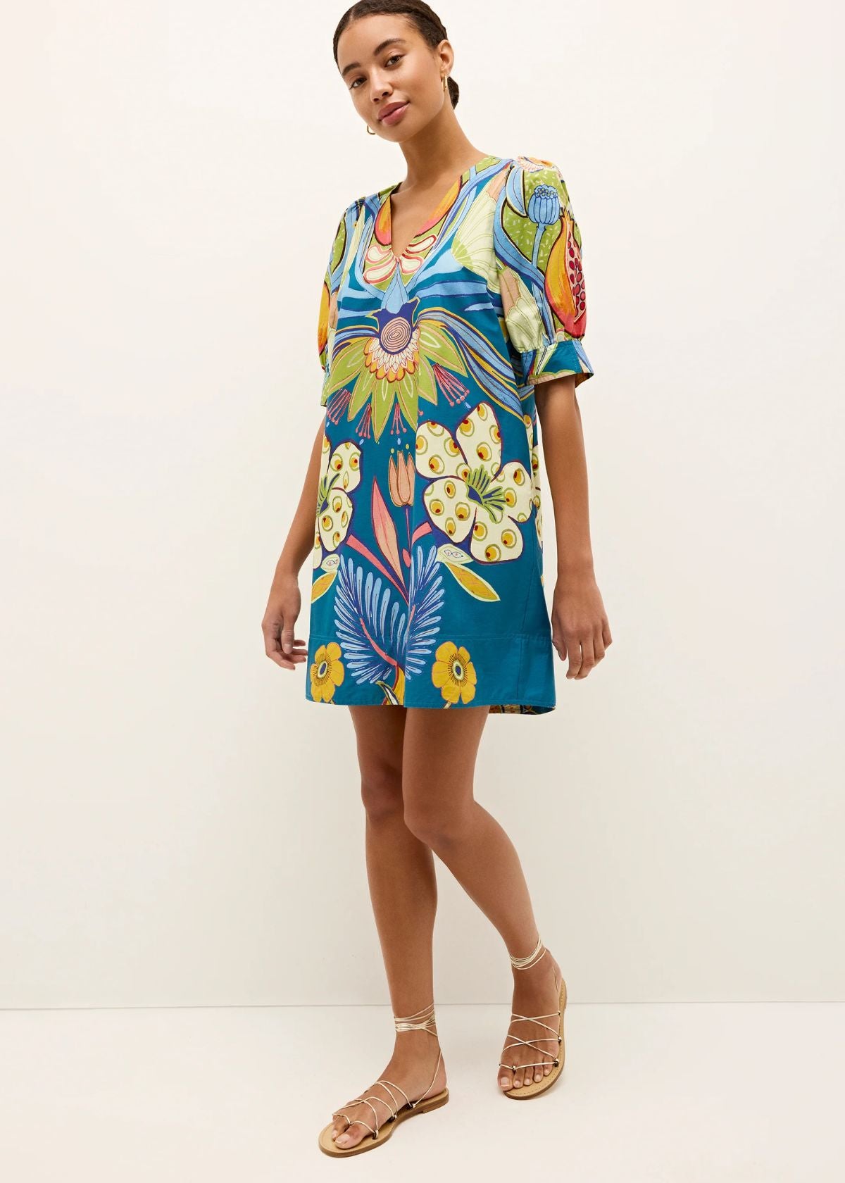 MARIE OLIVER Ola Mini Dress - Perennial