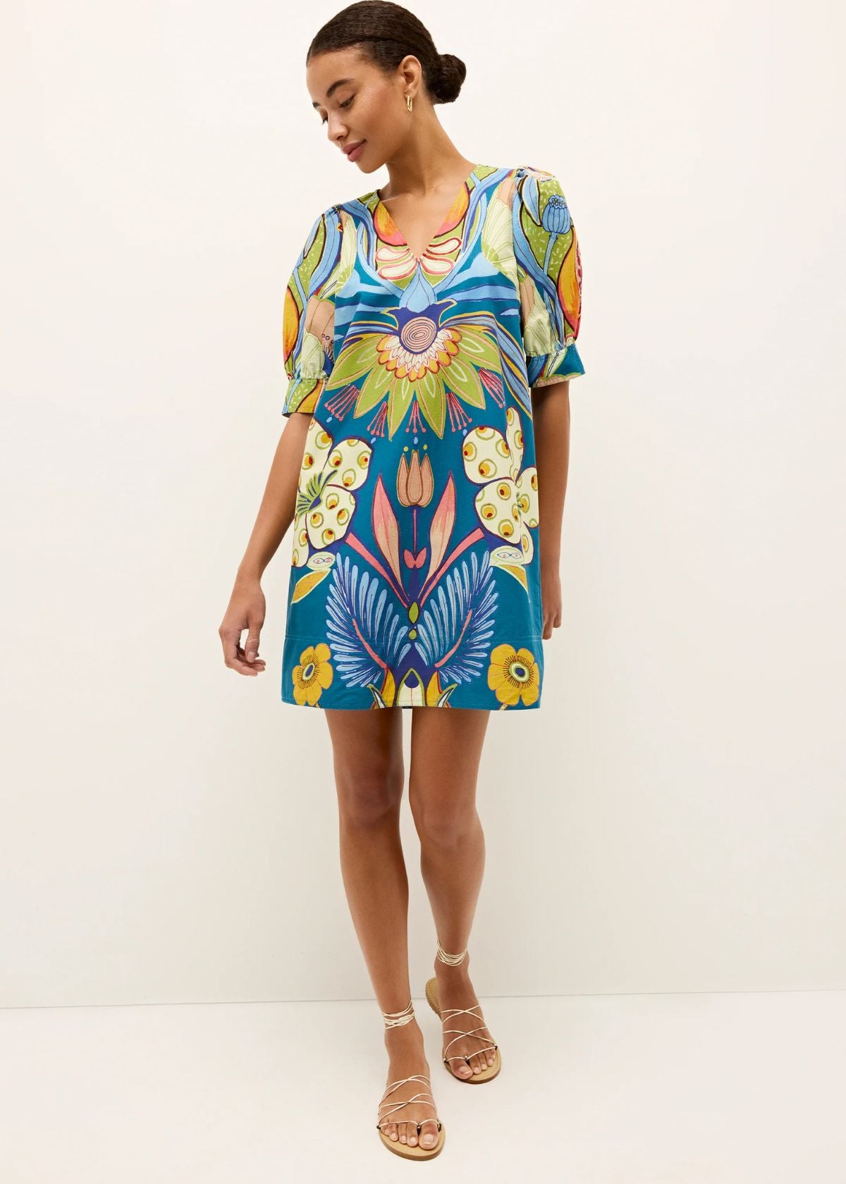 MARIE OLIVER Ola Mini Dress - Perennial
