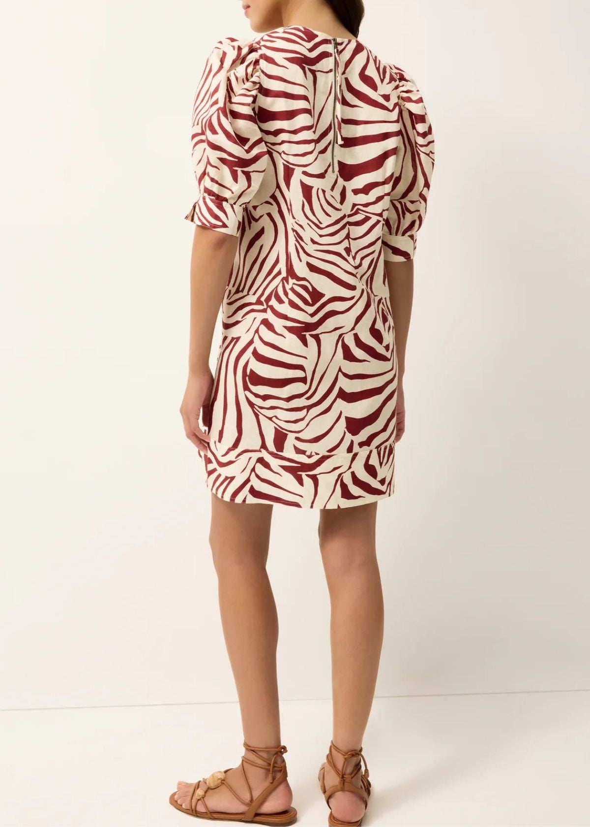 MARIE OLIVER Ola Mini Dress - Lionfish