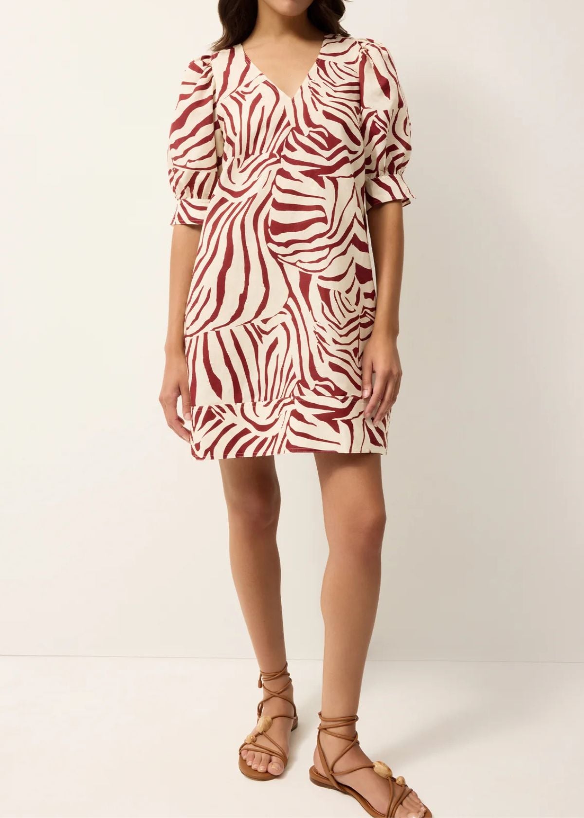 MARIE OLIVER Ola Mini Dress - Lionfish