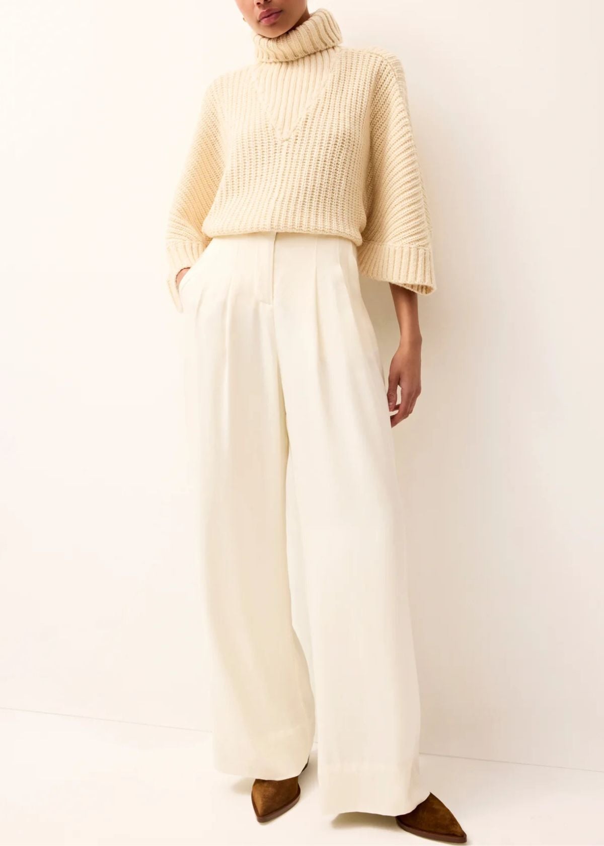 MARIE OLIVER Annika Popover Sweater - Ivory