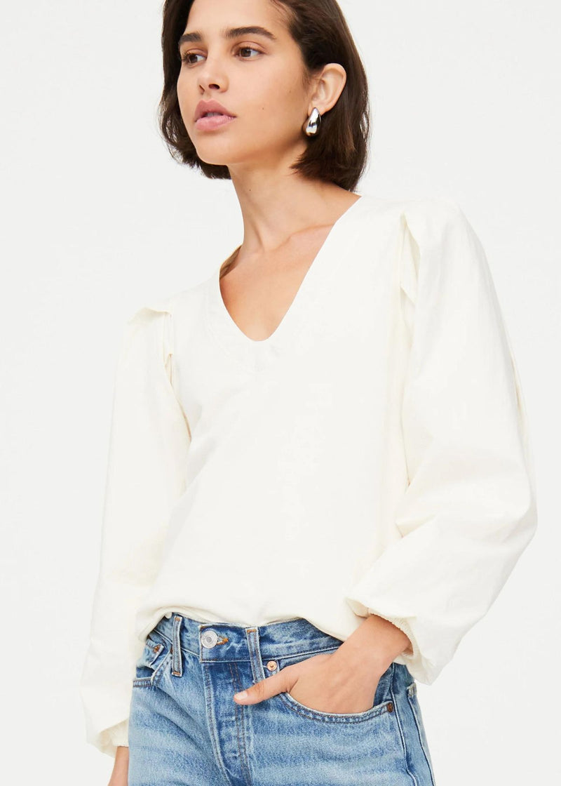 MARIE OLIVER Bianca Pullover Top - Ivory