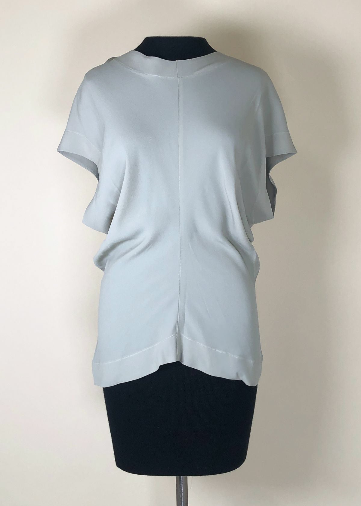 MEIMEIJ Short Sleeve Silk Top - Mint