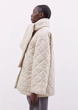 MEIMEIJ Lightweight Quilted Coat - Cashmere
