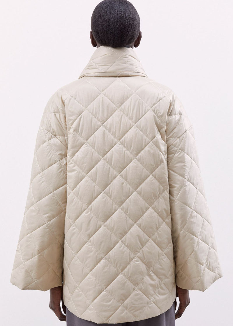 MEIMEIJ Lightweight Quilted Coat - Cashmere