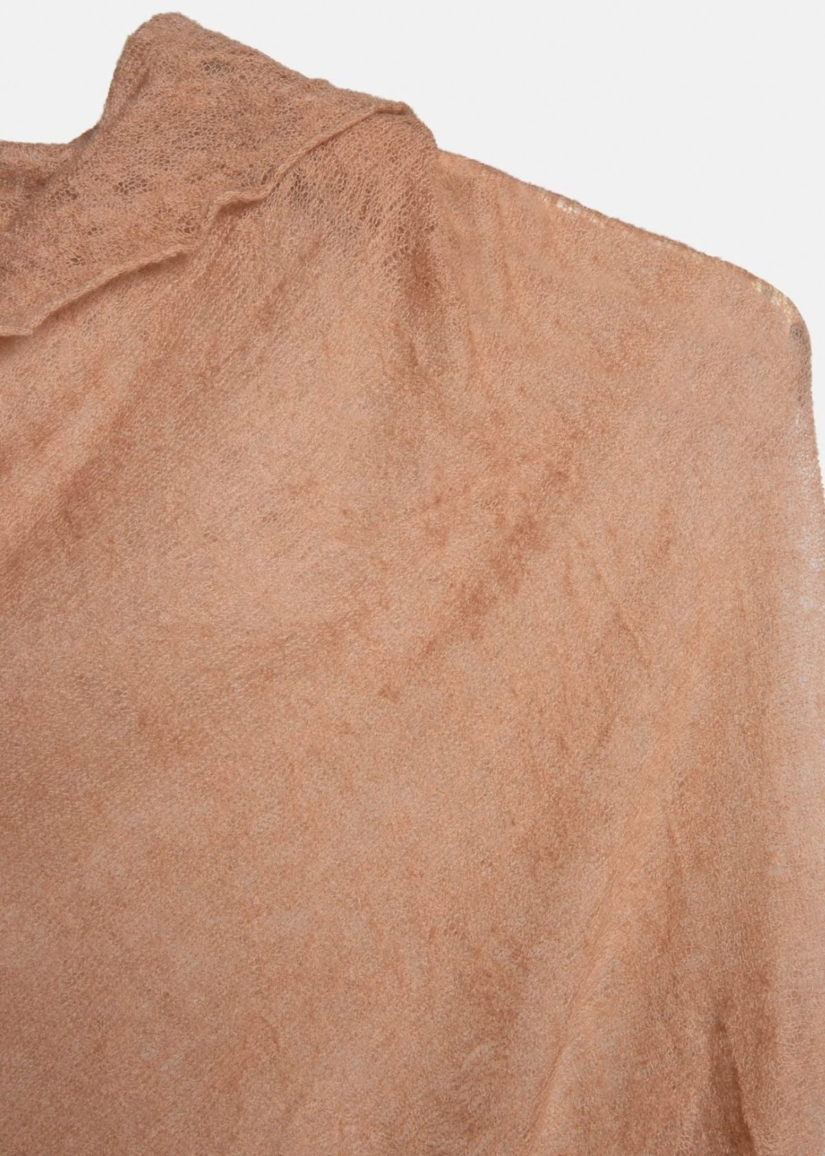 MIRROR IN THE SKY Semi Felted Poncho - Bulb