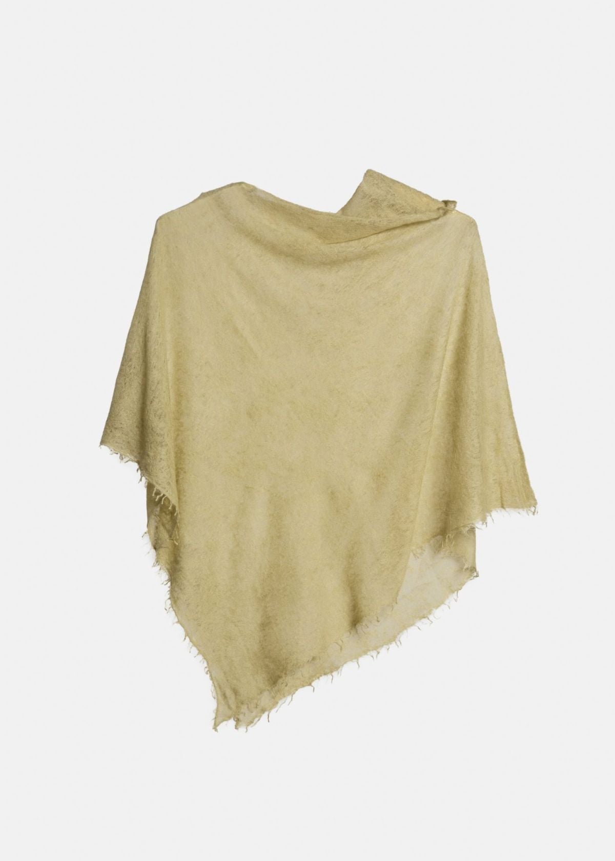 MIRROR IN THE SKY Semi Felted Poncho - Chrysalis