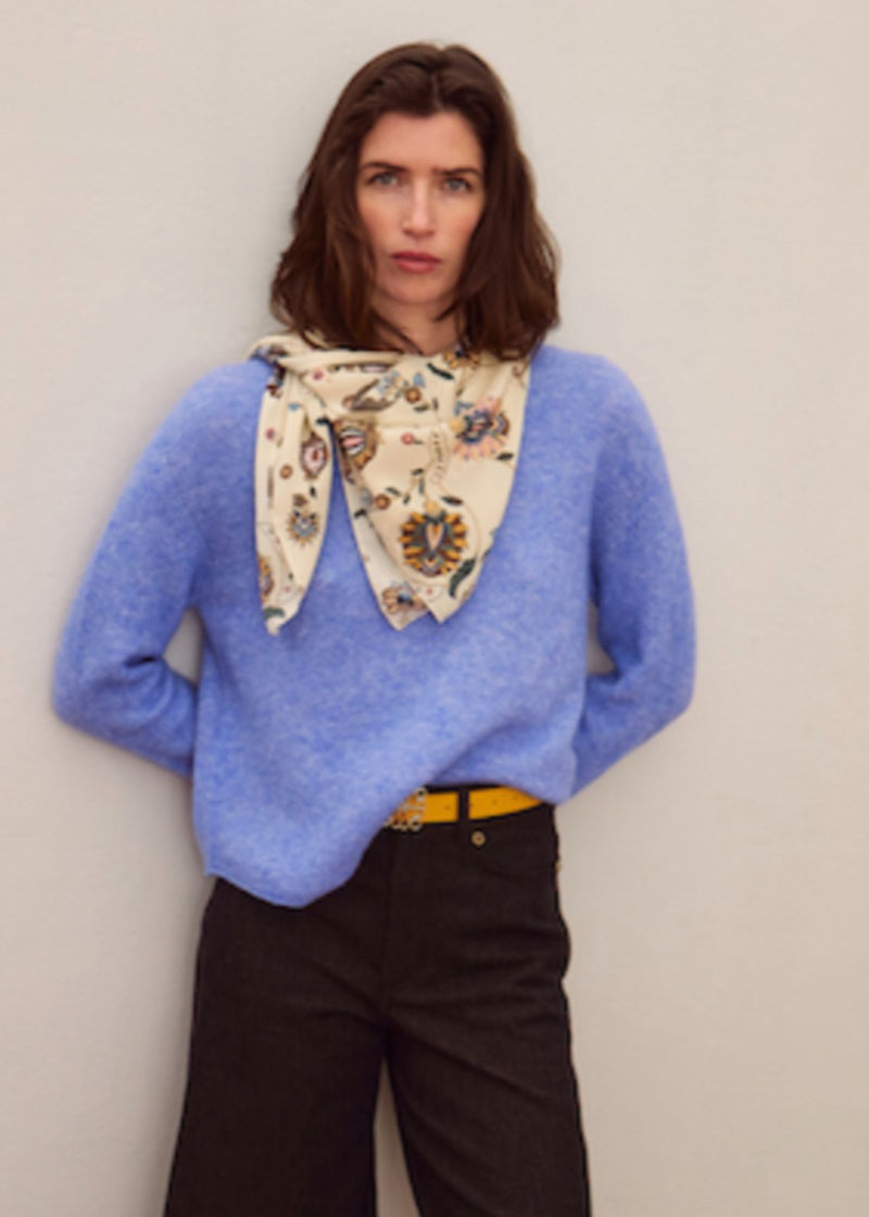 MOMONI Bruno Sweater - Cerulean