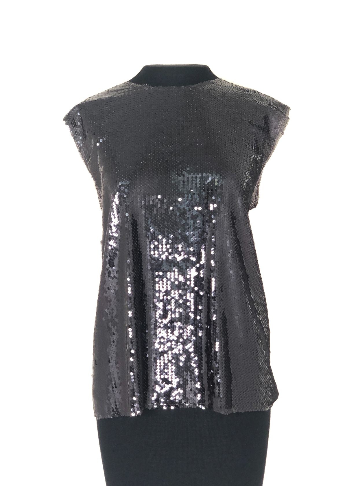 MONDAY12 Sequin Tank Top - Brown