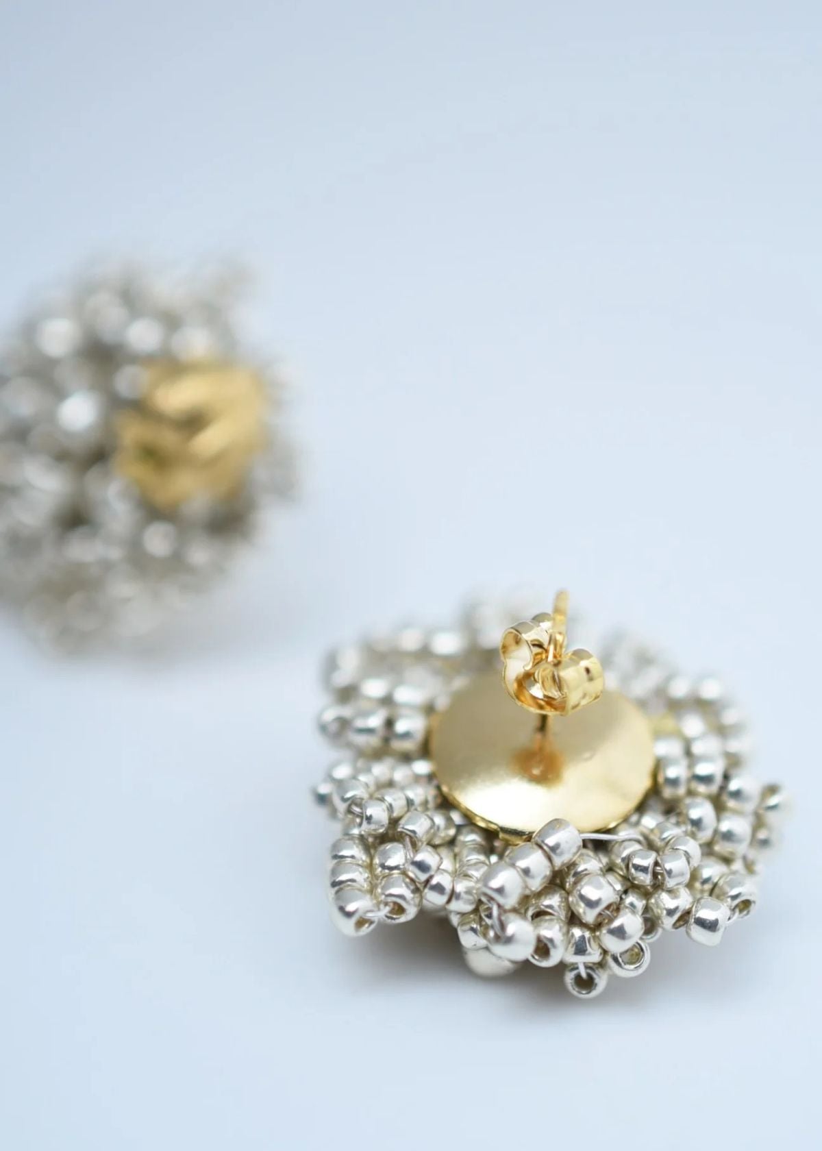 MONSHIRO Dot Petite Earring - Silver