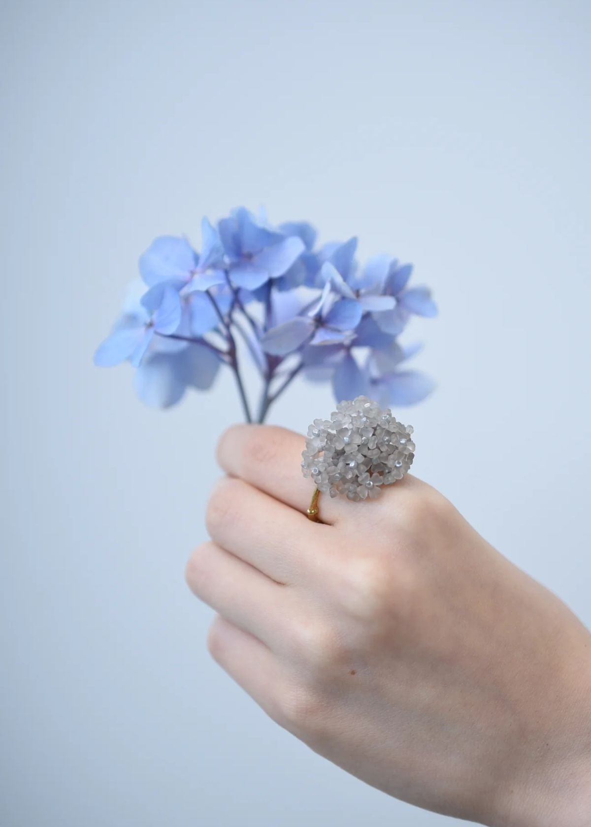 MONSHIRO Ajisai Ring