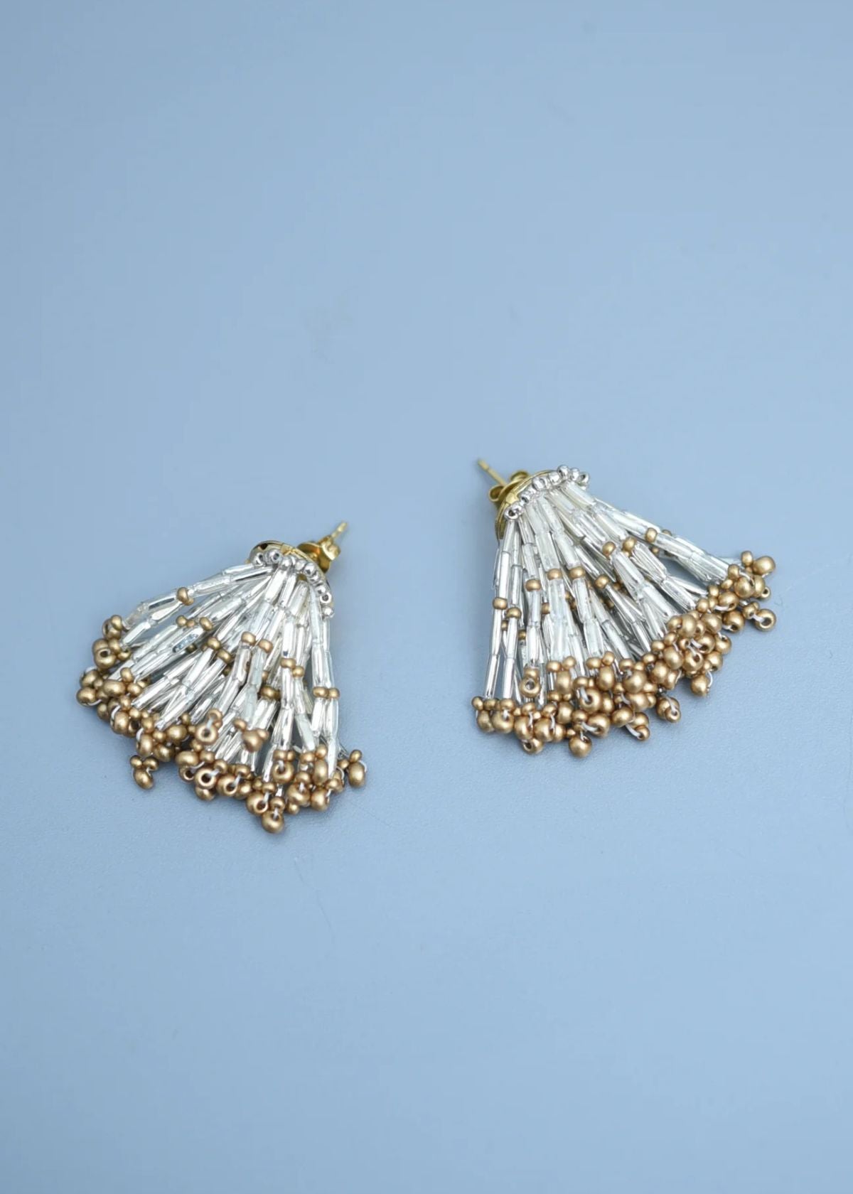 MONSHIRO Silver Grass Earring