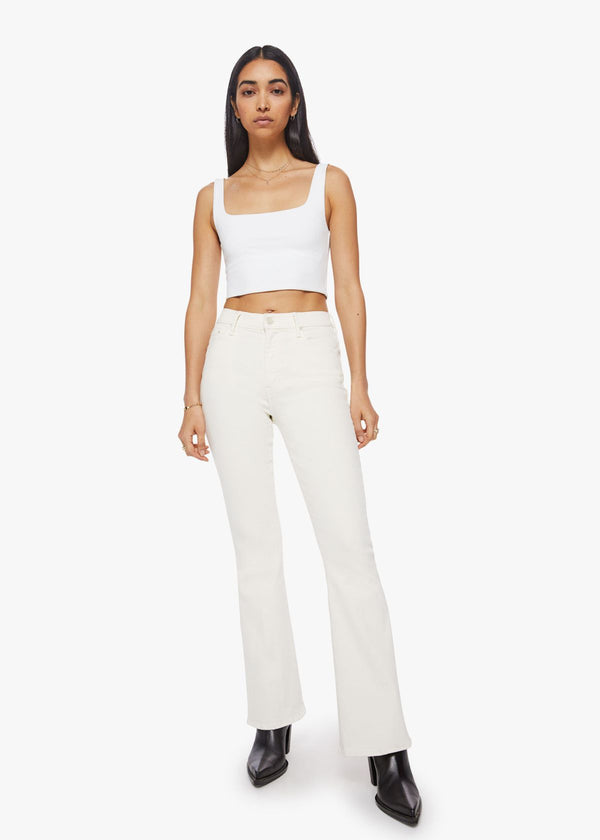 MOTHER High Waisted Weekender Skimp - Marshmellow