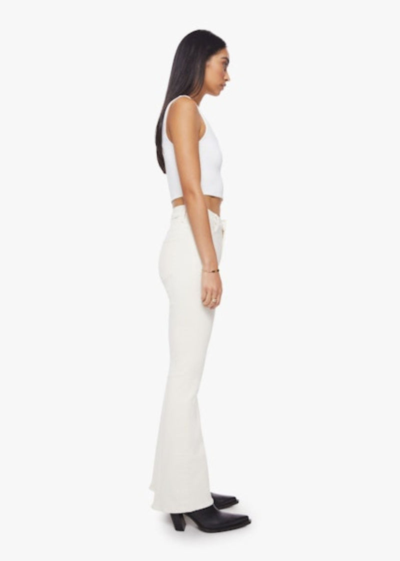 MOTHER High Waisted Weekender Skimp - Marshmellow