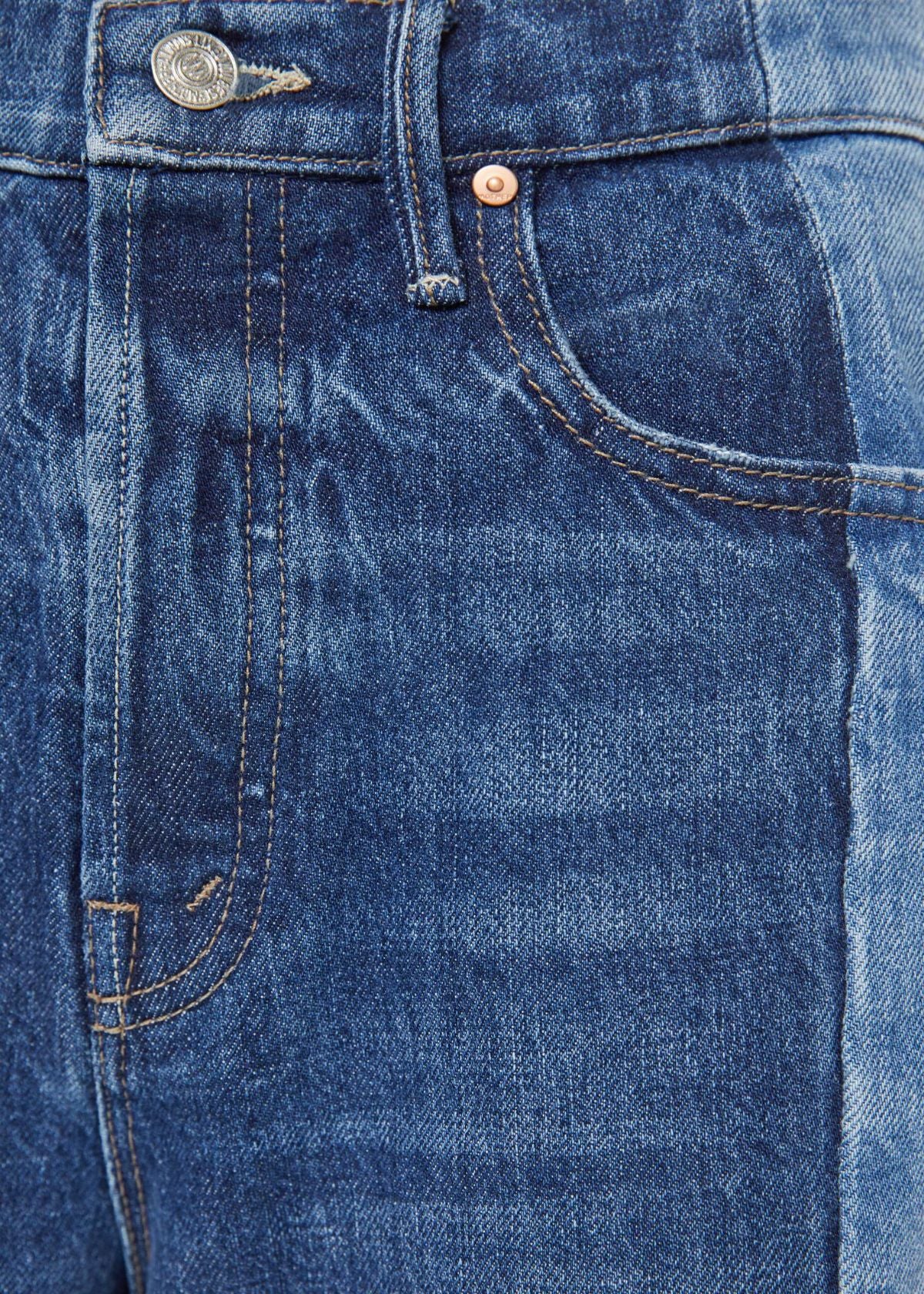 MOTHER The Tux Sidestepper Sneak Fray Jean - Double Take