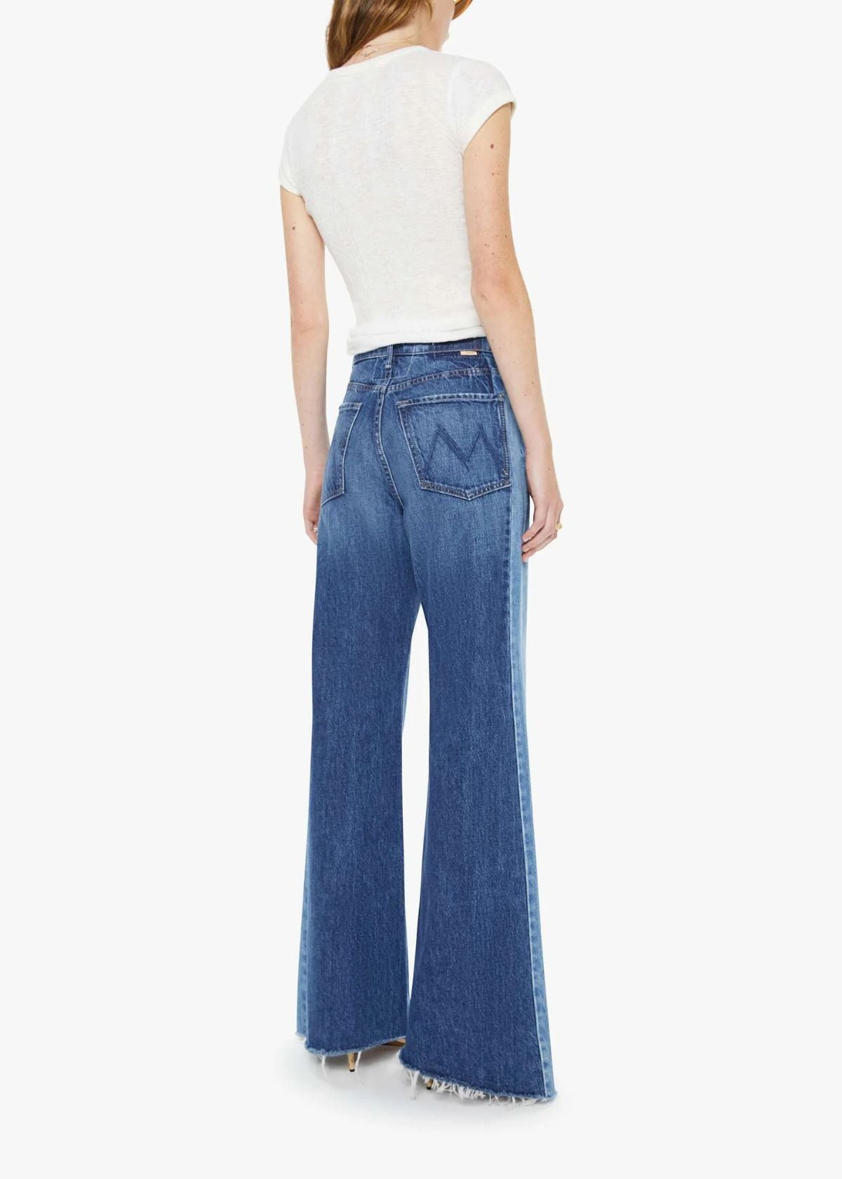 MOTHER The Tux Sidestepper Sneak Fray Jean - Double Take