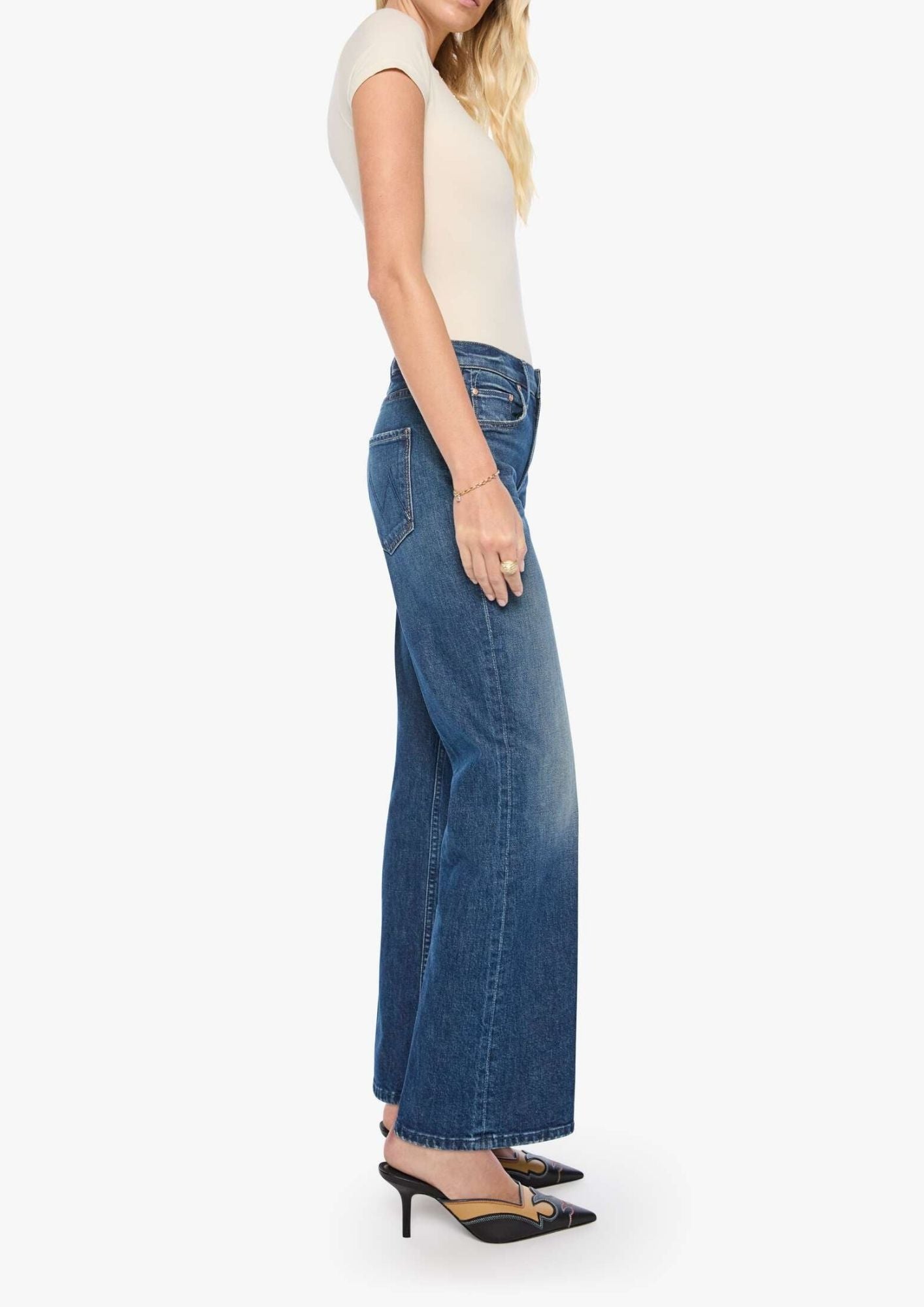 MOTHER The Bookie Sneak Jean - Buckaroo