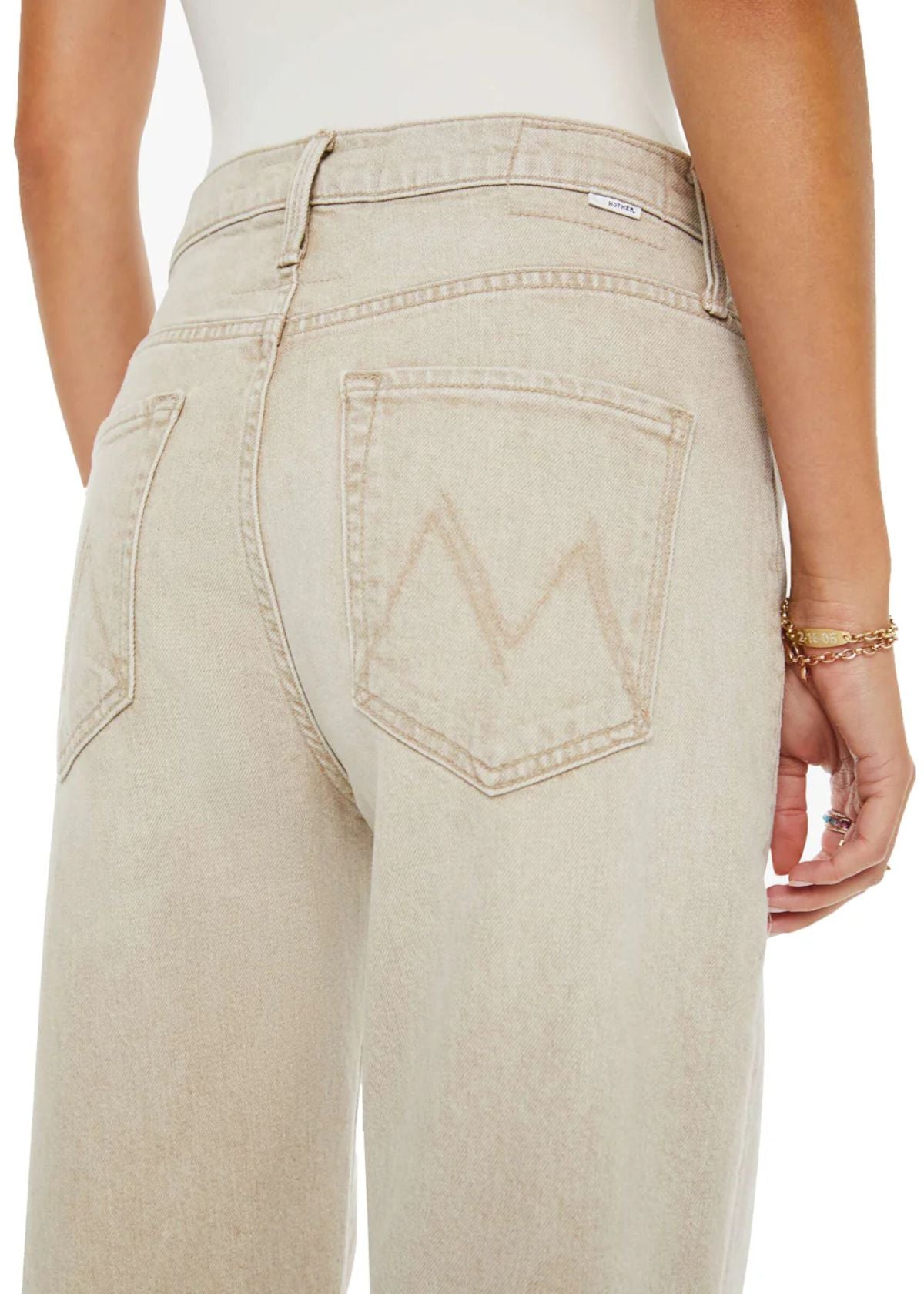 MOTHER The Dodger Sneak Jean - Caramel