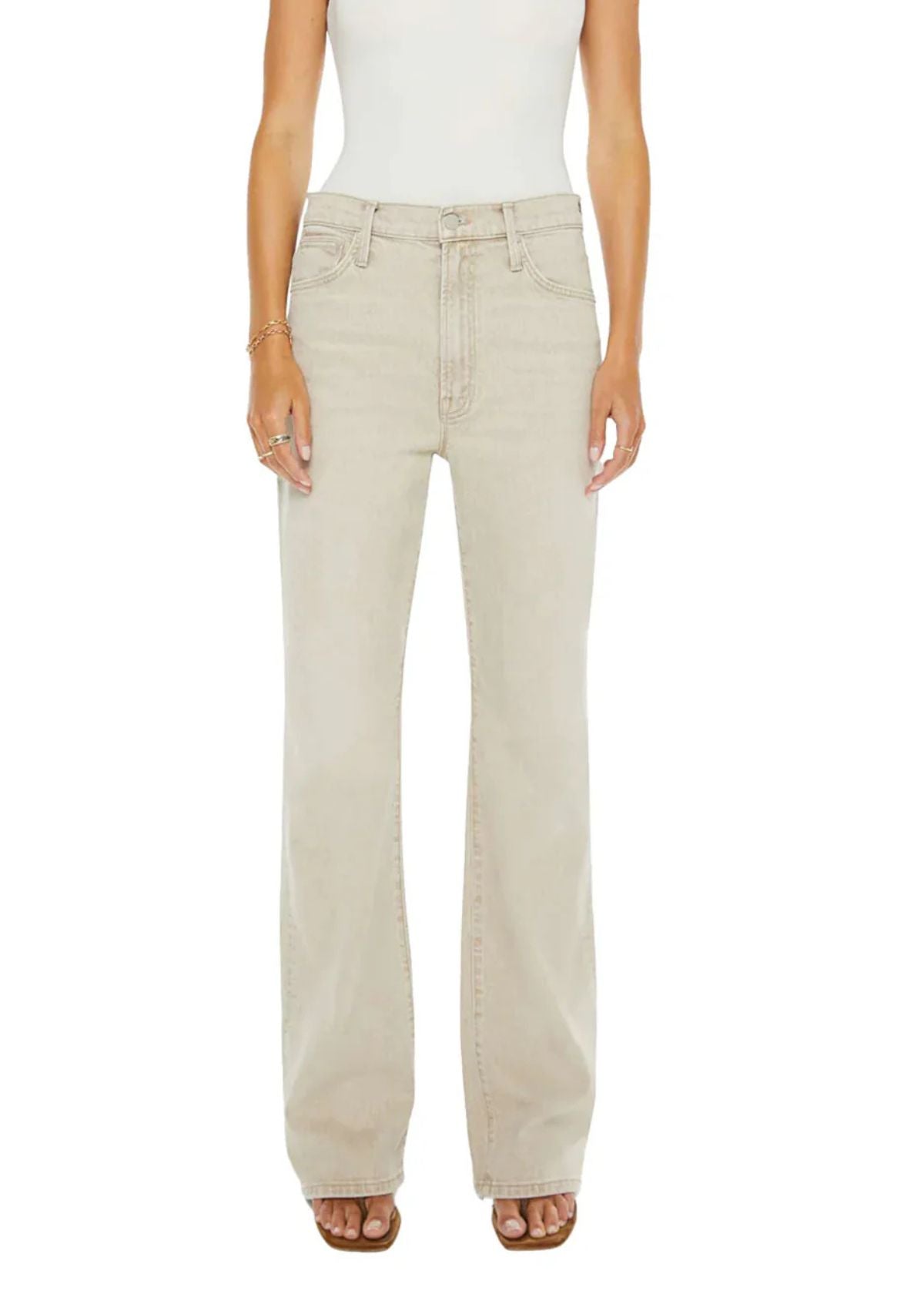 MOTHER The Dodger Sneak Jean - Caramel